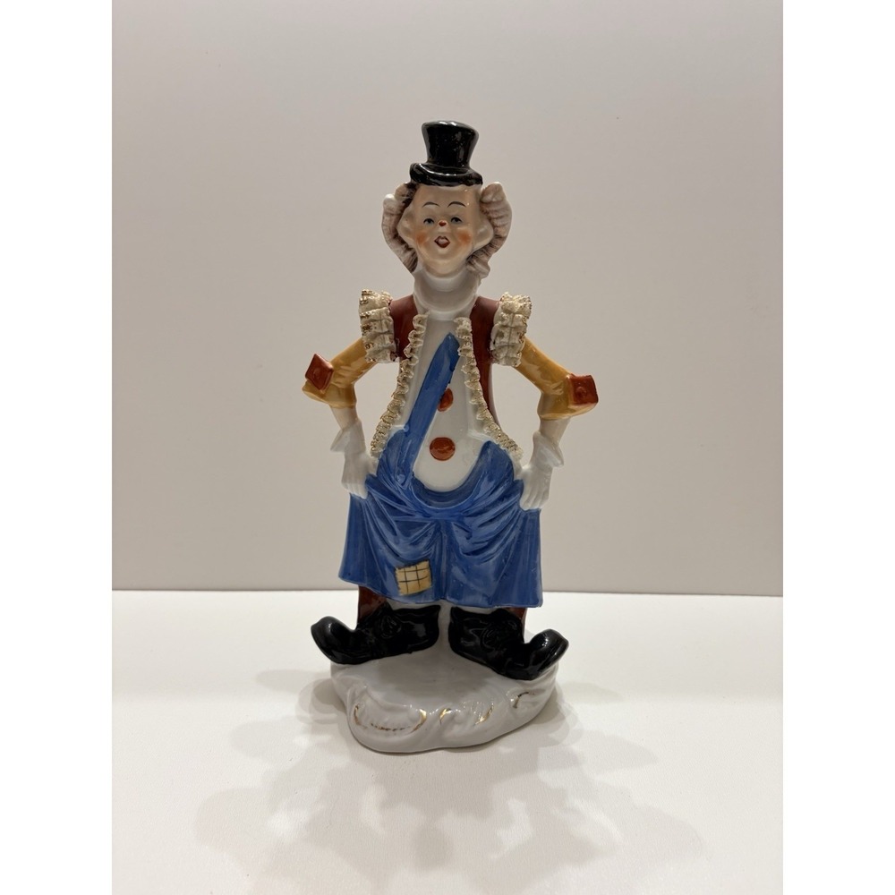 Brinns Circus Clown Figurine‎ Vintage Taiwan Collectible